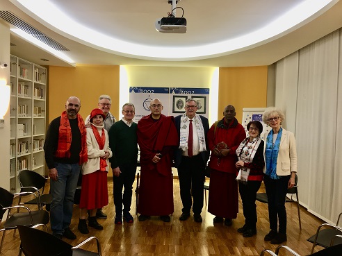 Il Venerabile Kalu Rinpoche a Vicenza (novembre 2019).