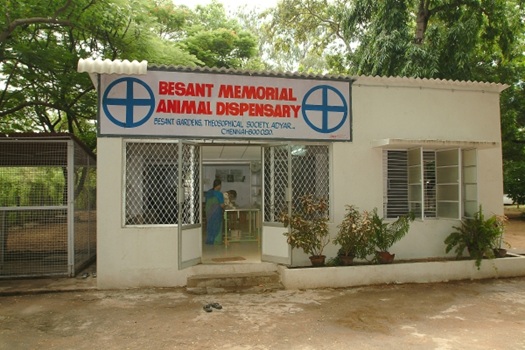 Besant Memorial Animal Dispensary di Adyar