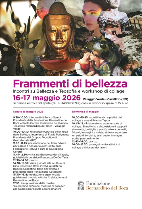 Incontri su Bellezza e Teosofia al Villaggio Verde