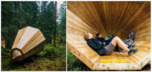 Ascoltare i suoni della foresta