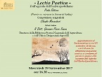 Lectio Poetica index