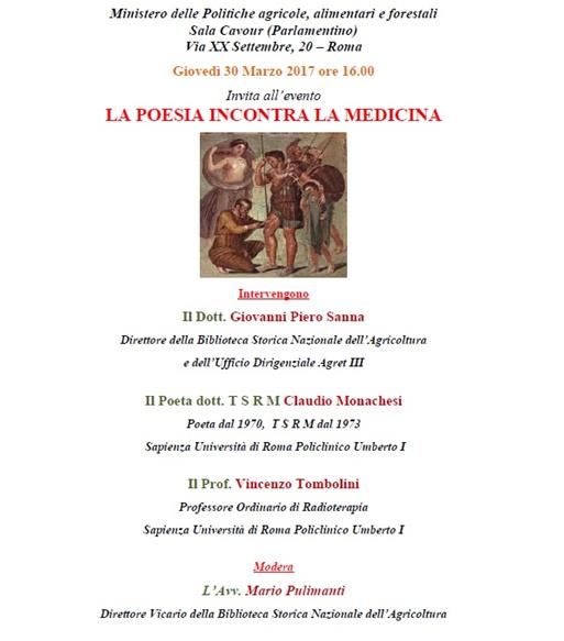 La poesia incontra la medicina