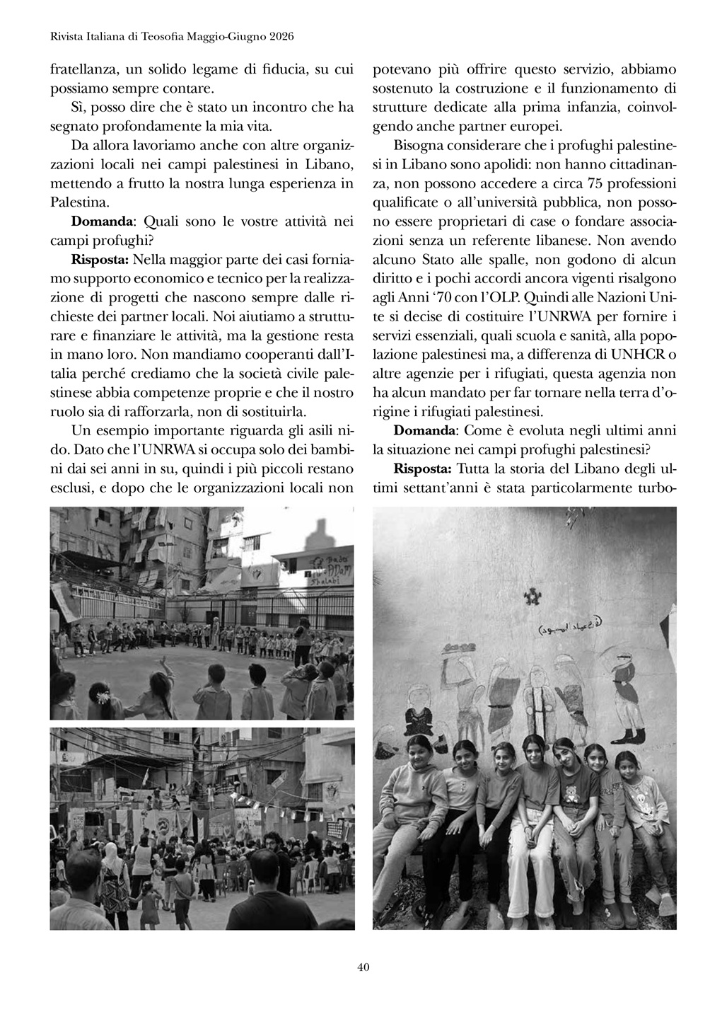 Volontariato per la pace p. 2