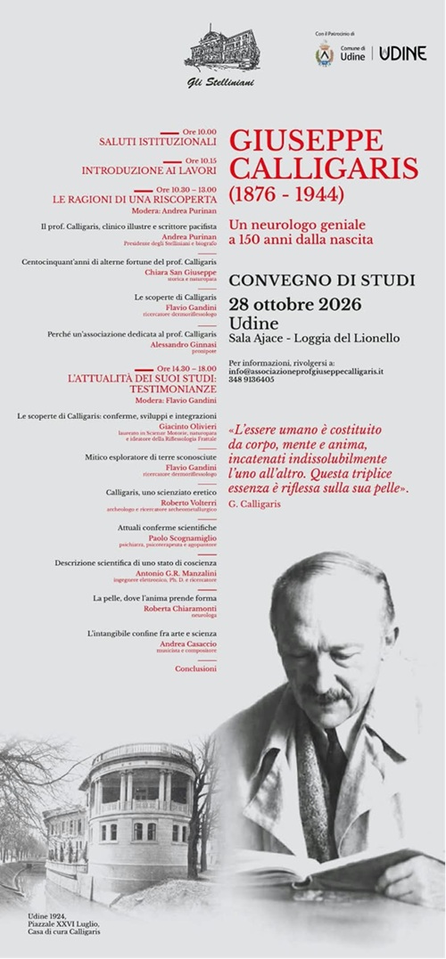 Convegno di Studi ad Udine su Giuseppe Calligaris