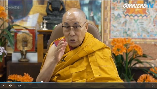 Discorso del Dalai Lama per l’Italia