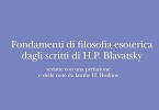 Fondamenti di filosofia esoterica INDICE