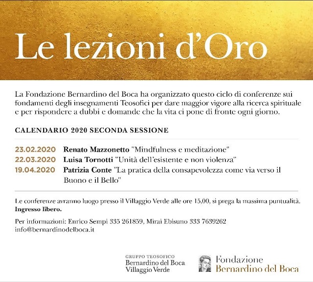 LEZIONI D'ORO