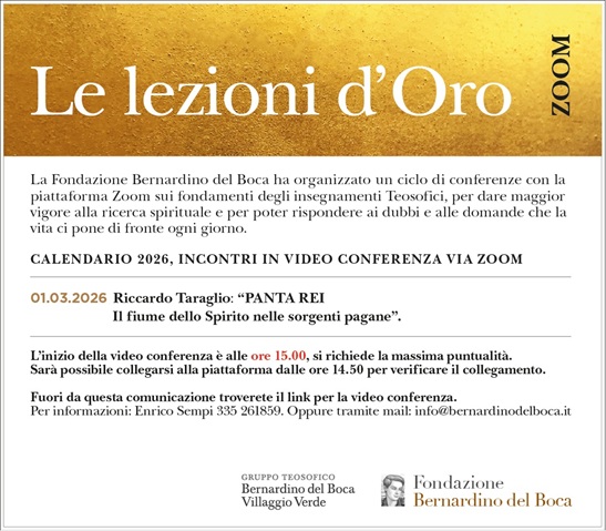 Lezioni d'oro marzo 2026