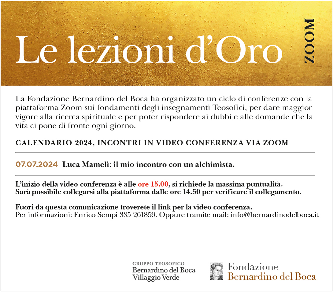 Lezioni d'oro luglio